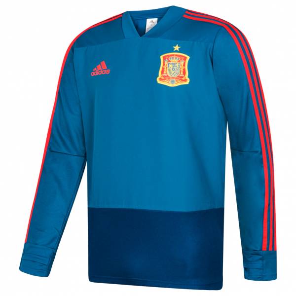 Spanien adidas Herren Trainings Top Oberteil CE8820