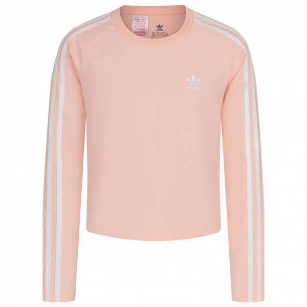 adidas Originals 3-Stripes Crop Kinder Langarmshirt GD2678