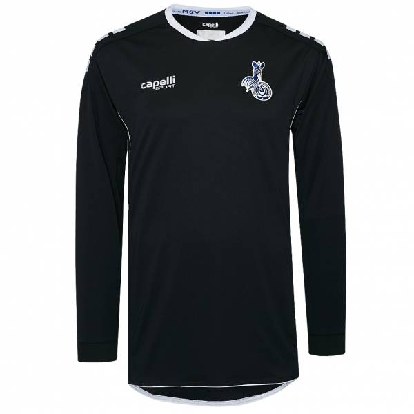 MSV Duisburg Capelli Sport Hombre Camiseta de portero AGA-2970MSV negro-blanco