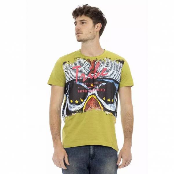 TRUSSARDI Action Men T-shirt Green 2AT18004