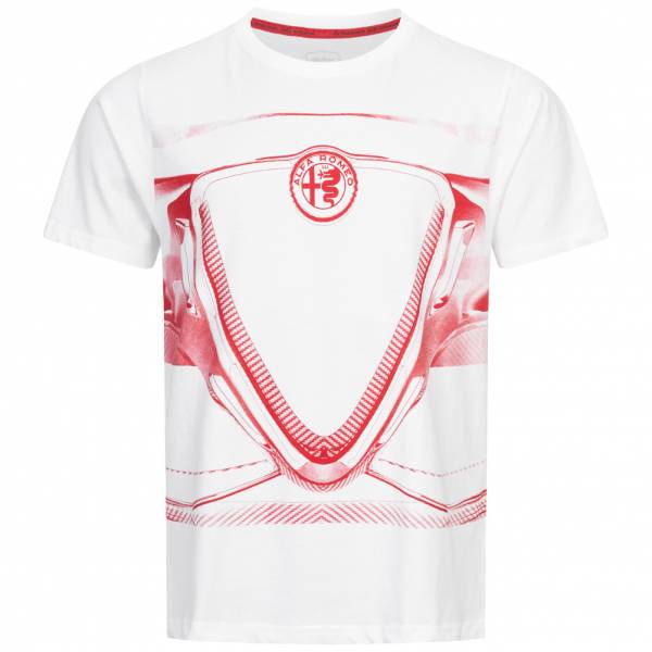 ALFA ROMEO Serpentine Graphic Mężczyźni T-shirt AR120M019WH0L