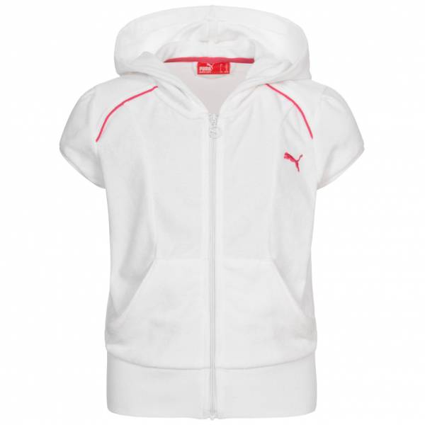 PUMA Terry Mädchen Kurzarm Sweatjacke 812108-01