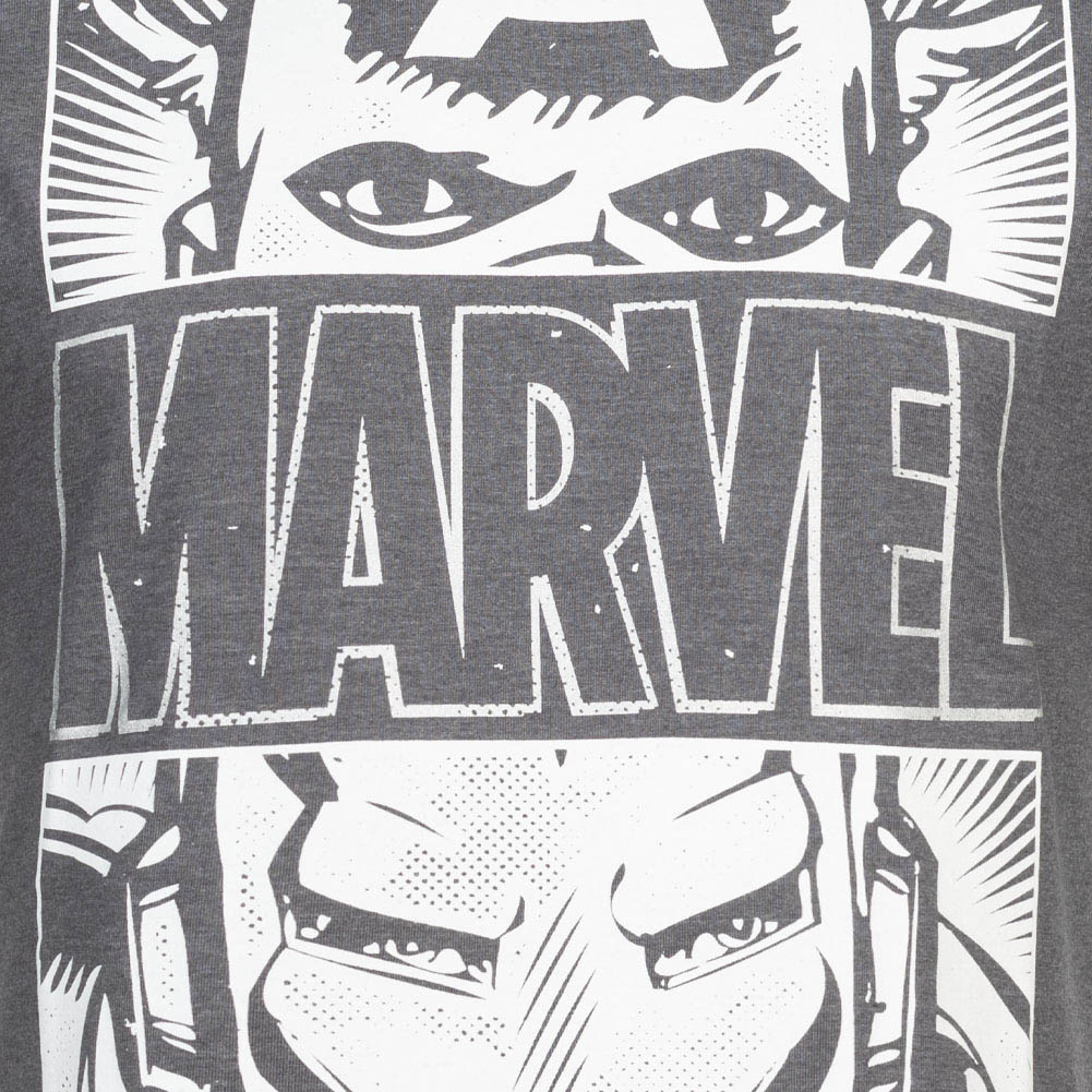 Badge/insigne Marvel Modern Pour Homme - En étain, Env. 10x3.5 Cm, Packaging Carton Suspendu