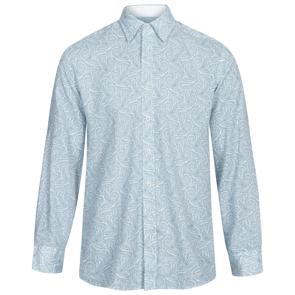 hackett linen shirt