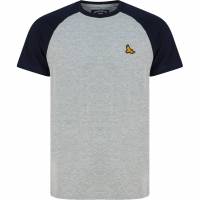 Kensington Stutfield Herren Baseball T-Shirt 1C18439 Light Grey Marl