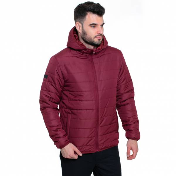 KIRKJUBØUR ® &quot;Askja&quot; Hommes Veste matelassée rouge