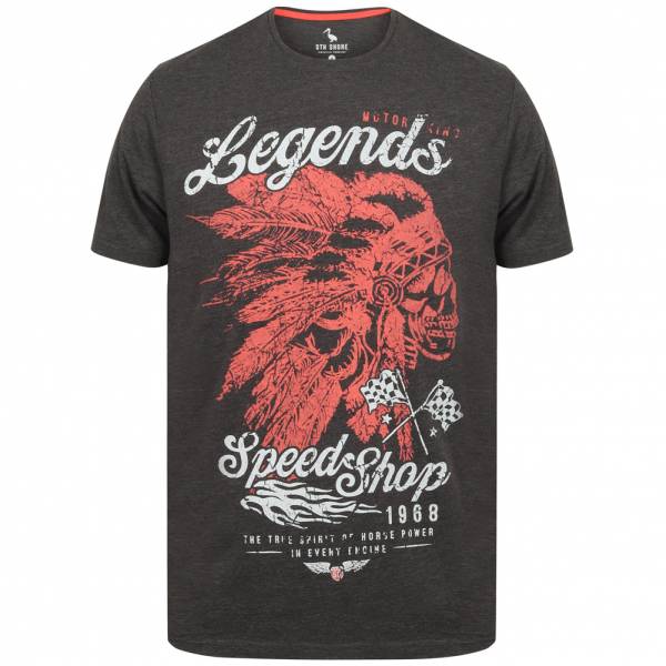 South Shore Legends Herren T-Shirt 1C12701 Charcoal Marl