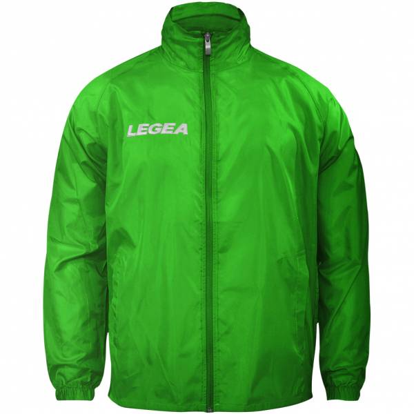 Legea Italia Teamwear Regenjas groen