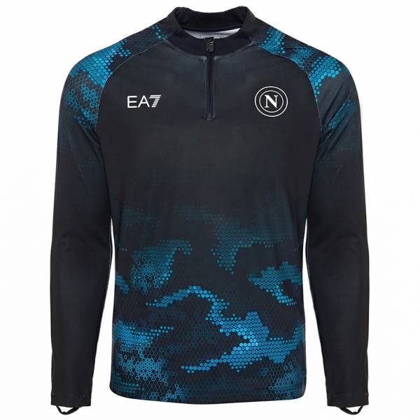 SSC Napoli EA7 Emporio Armani Uomo Felpa EASSCN25T05K-BLUE
