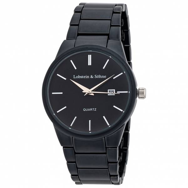 Lobstein &amp; Söhne ® &quot;Oskar&quot; Watch black