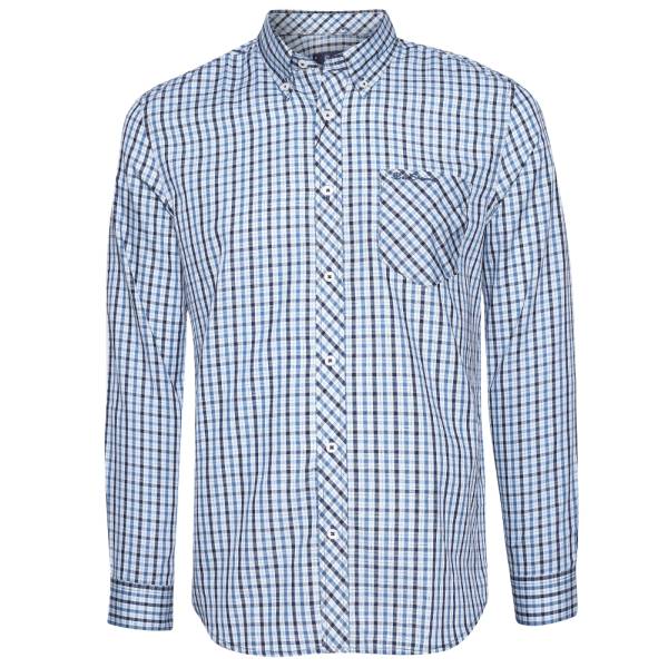 BEN SHERMAN House Check Men Long-sleeved Shirt 0077861-LIGHTBLUE
