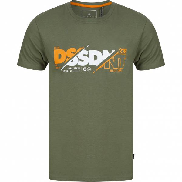 DNM Dissident Fractured Hommes T-shirt 1C18145 Feuille de vigne