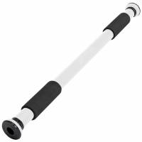 SPORTINATOR Klimmzugstange für Türrahmen 60 - 100 cm weiß
