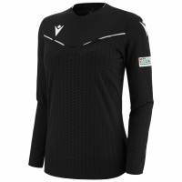 UEFA macron Damen Langarm Schiedsrichter Trikot 58575165
