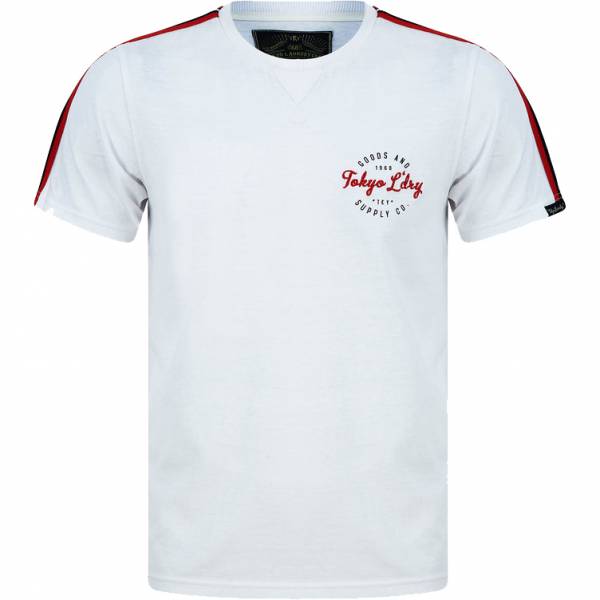 Tokyo Laundry Taper Heren T-shirt 1C18174 Optiek Wit