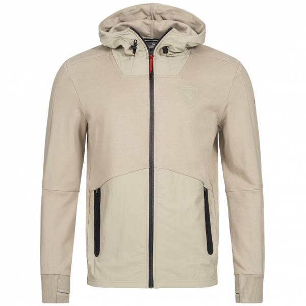 puma ferrari hooded sweat jacket