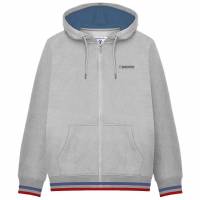 Lambretta Full Zip Herren Kapuzen Sweatjacke SS1241-GRY-DKBL-R