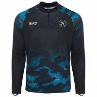 SSC Napoli EA7 Emporio Armani Uomo Felpa EASSCN25T05K-BLUE