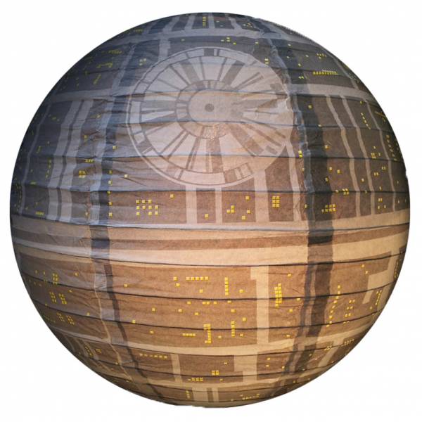 Star Wars Todesstern Spherical Paper Lampenschirm