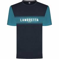 Lambretta Coral Uomo T-shirt SS9819-NVY/BLUCRL