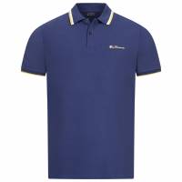 BEN SHERMAN Twin Tipped Men Polo Shirt 0076270NR-TwilightDenim