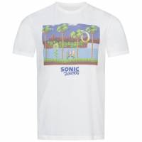 SONIC THE HEDGEHOG Herren T-Shirt POMTS600WHT