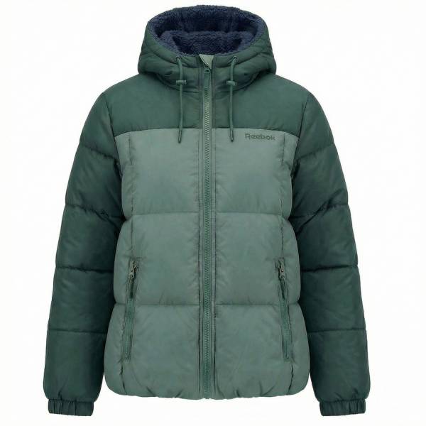 Reebok Puffer Damen Wende Winterjacke RBO21030-Hunter-Green