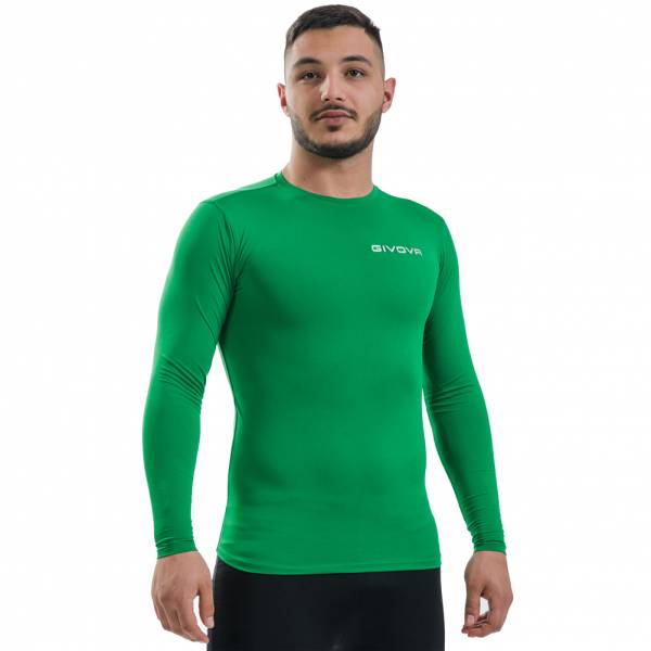 Givova Haut base-layer Corpus 3 Haut de sport vert