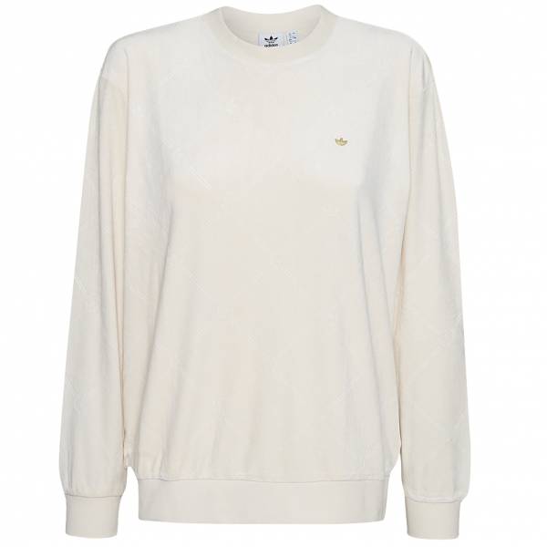 adidas Originals Velvet Embossed Monogram Damen Sweatshirt H18044
