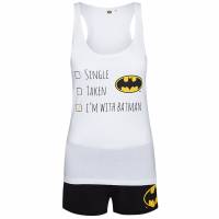 Batman DC Comics Damen Pyjama-Set ET3624-white