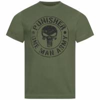 The Punisher One Man Army Hommes T-shirt FBMTS666MIL