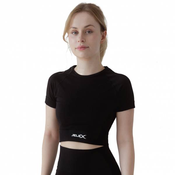 JELEX &quot;Chiara&quot; Women Fitness Short-sleeved Top black