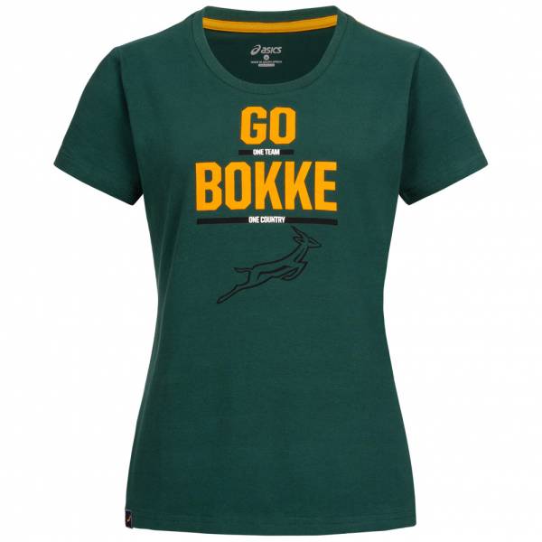 Południowa Afryka Springboks ASICS Go Bokke Kobiety T-shirt do rugby 126828SR-4101