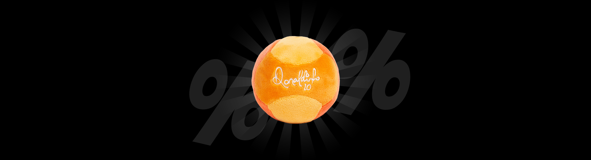 Ronaldinho Plush Ball only 1,11 €