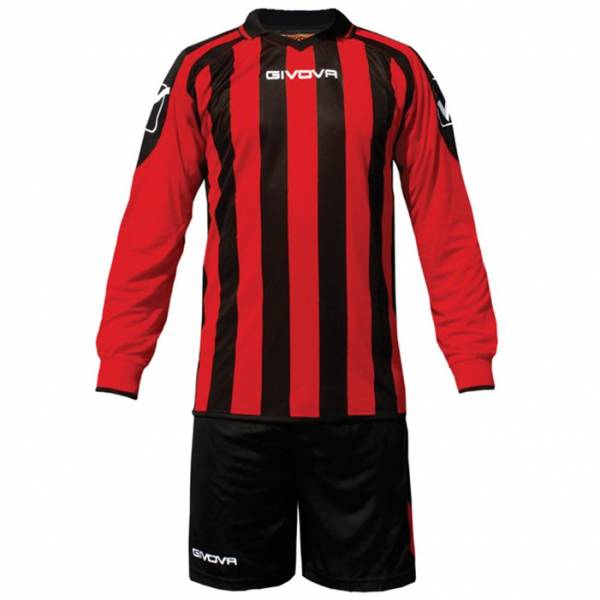 Givova Kit Rumor Fußball Set Langarm Trikot + Short KITC25-1012