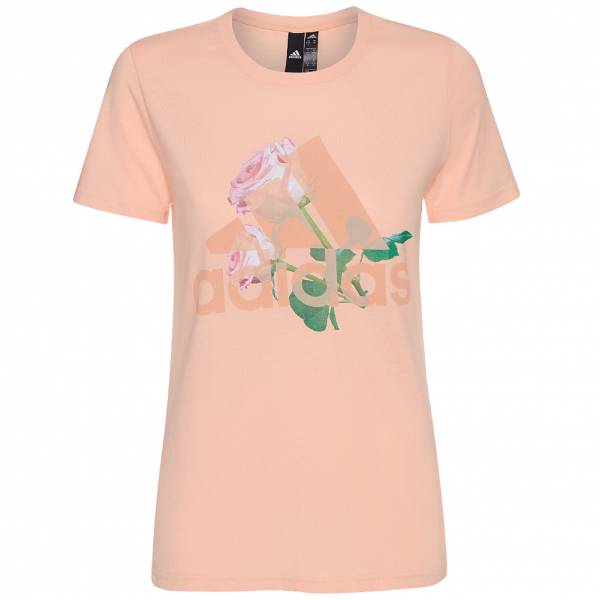 adidas Must Haves Flower Damen T-Shirt ED6161