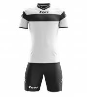 Zeus Kit Apollo Set da calcio + Shorts 2 pezzi bianco/nero