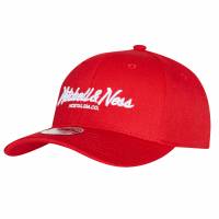 Mitchell & Ness Pinscript Classic Red Cappellino 6HSSINTL230-MNNSCWH