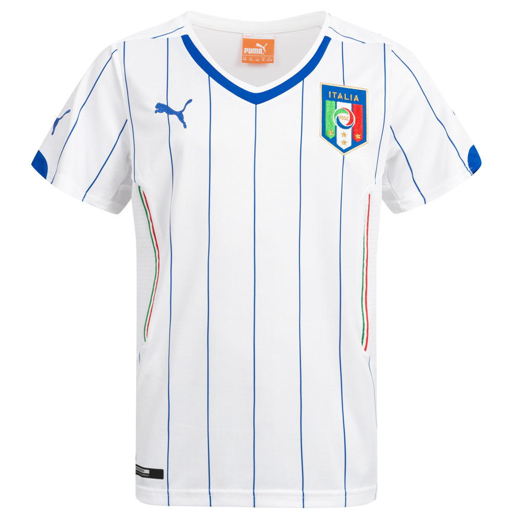 Italien FIGC PUMA Kinder Ausw&auml;rts Trikot 744297-02