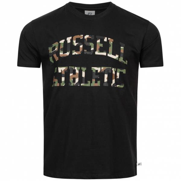 RUSSELL Camo Logo Hombre Camiseta A9-077-2T-099