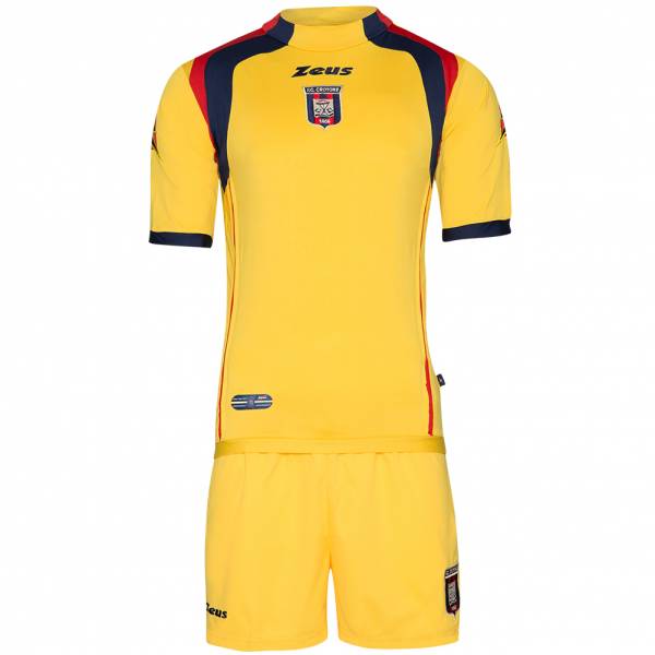 FC Crotone Zeus Herren Kurzarm Trikot-Set