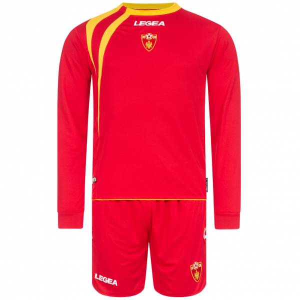 Montenegro Legea Herren Auswärts Langarm Trikot Set