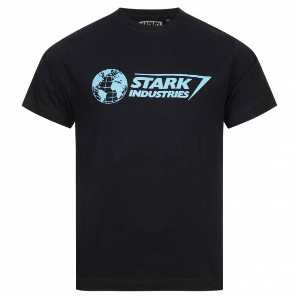 Marvel Iron Man Stark Industries Hommes T-shirt FBMTS656BLK