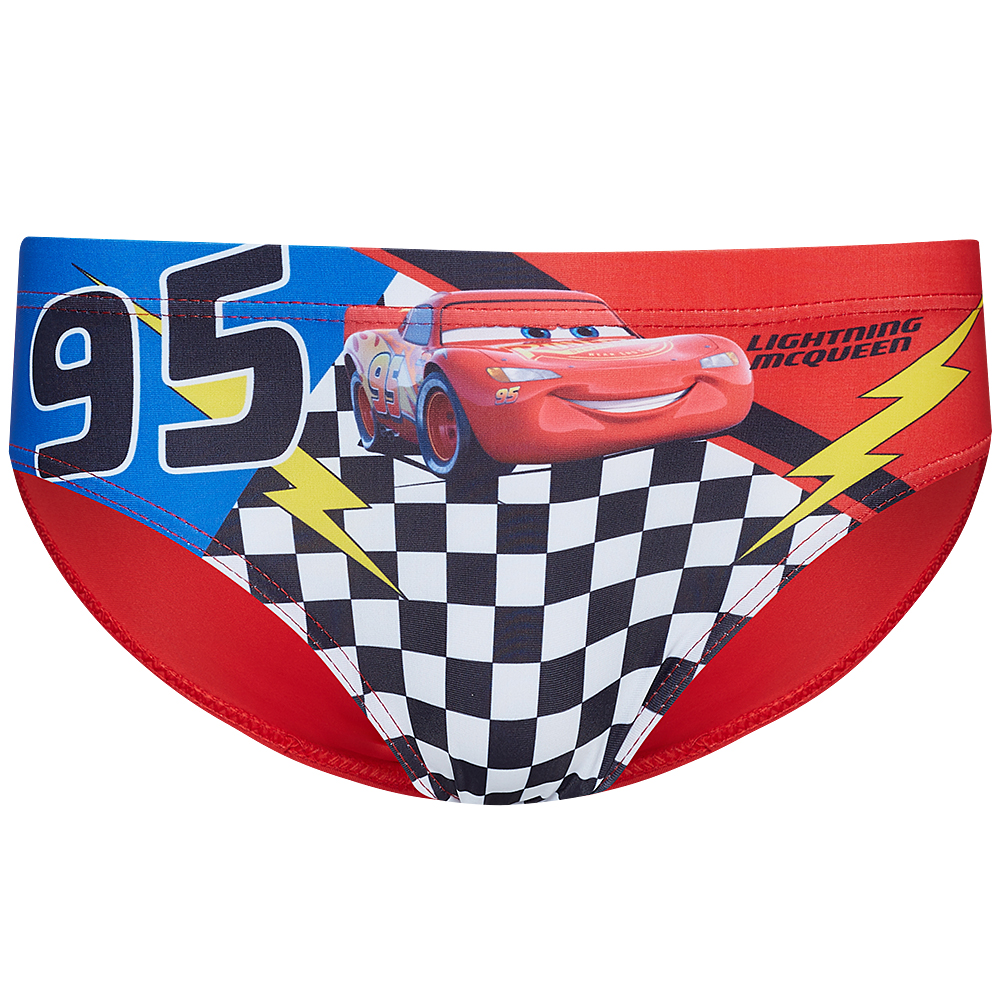 Cars – Lightning McQueen Disney Boy Swim Brief ET1774-red