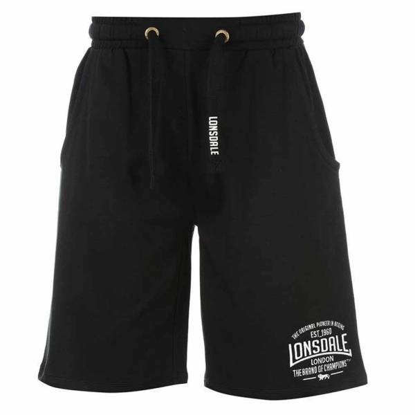 Lonsdale Herren Sweat Shorts 632244 Black