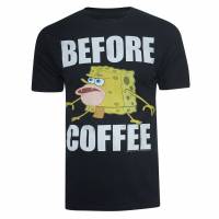 BOB L'ÉPONGE BE4 Coffee Hommes T-shirt PMMTS011BLK