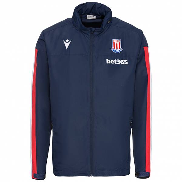 Stoke City macron Hommes Veste coupe-vent 58014894