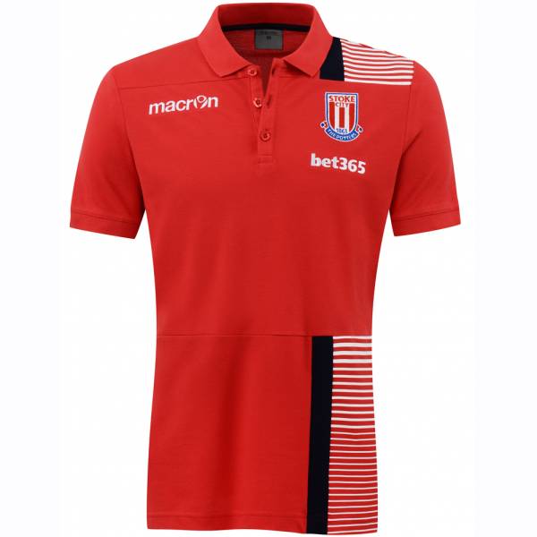 Stoke City FC macron Herren Fan Polo-Shirt 58077098
