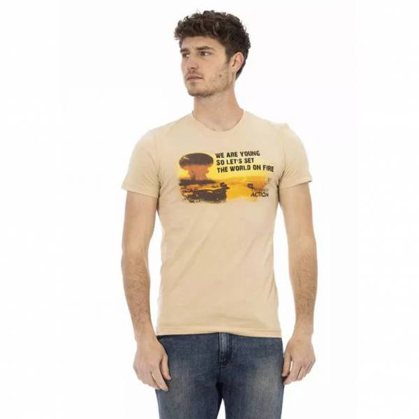 TRUSSARDI Action Men Young Fire T-shirt Sand 2AT02C004
