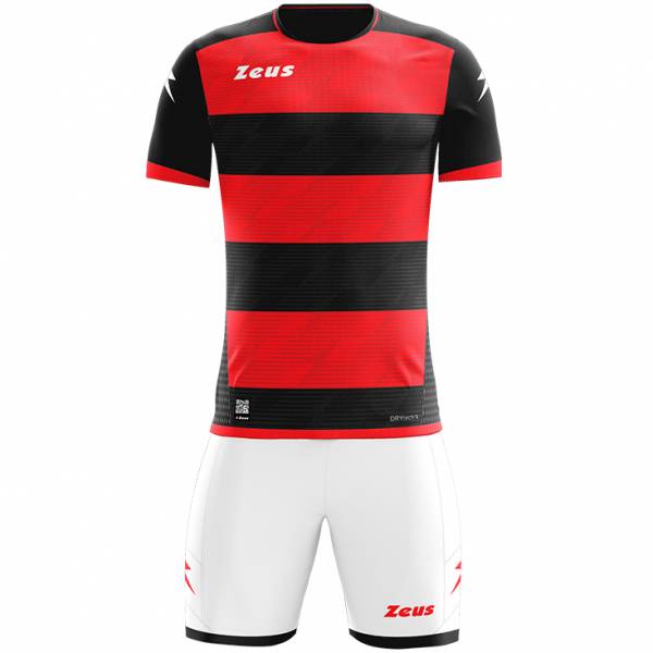 Zeus Icon Teamwear Set Jersey with Shorts red black